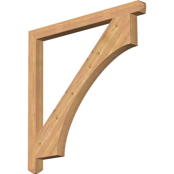 Ekena Millwork Westlake Craftsman Smooth Bracket, Western Red Cedar, 3 1/2"W x 48"D x 48"H BKT04X48X48WTL04SWR - main